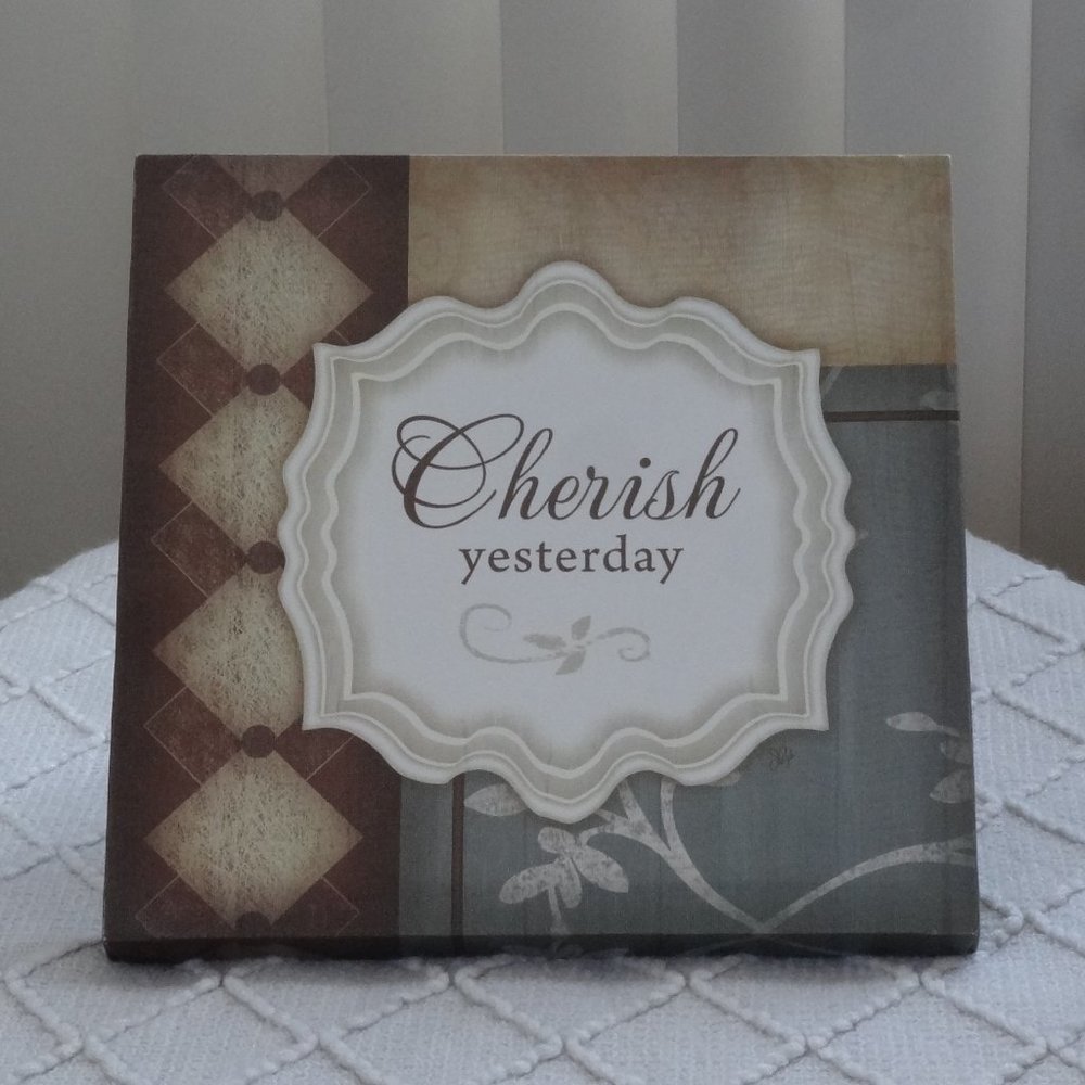 💎 CANVAS Art ~ Jennifer Pugh ~ "CHERISH YESTERDAY"